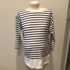 Gap maternity boatneck tunic